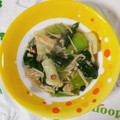 まろ731's cooksnap of when they made チンゲン菜とエノキの中華風炒め.