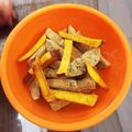 demekichi's cooksnap of when they made さつまいもスティック☆きなこなおやつ♪.