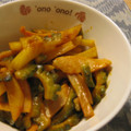 ルルガール's cooksnap of when they made ゴーヤとポテトのしゃきしゃきカレー炒め.