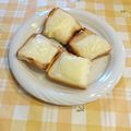 オレンジリング's cooksnap of when they made 子どもが食べやすいチーズトースト.