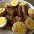 hadukisann's cooksnap of when they made 豚バラ肉と卵の煮付け.