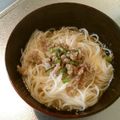 ☆こまっと☆'s cooksnap of when they made 【夏バテ防止!!】担々麺風そうめん♪.