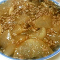 らぶKitty☆'s cooksnap of when they made 大根としめじの豚挽肉煮.