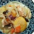 まきシンガポール's cooksnap of when they made ほっくり☆さつま芋と鶏むね肉のクリーム煮.