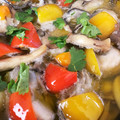 Ipong's cooksnap of when they made 牡蠣とパプリカのアヒージョ.