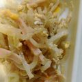よっちゃんもち★'s cooksnap of when they made ちょっと豪華なもやし炒め.