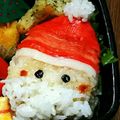 ちびゴン太's cooksnap of when they made クリスマス お弁当 デコ弁 冬.