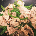 mipunya's cooksnap of when they made 辛旨 豚こまピーマン炒め.