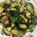 クックE662AA☆'s cooksnap of when they made ナスとベーコンの甘味噌焼き♡.