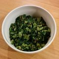 ともちなつ's cooksnap of when they made ご飯のお供に☆大根の葉おかかゴマ味噌★.