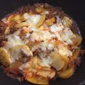 mahm's cooksnap of when they made じゃがいもとミンチのトマトチーズ焼き.