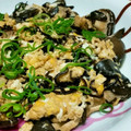 るなおママ's cooksnap of when they made ■きのことたまごの塩昆布炒め■.