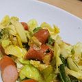 ゆいったろ's cooksnap of when they made ソーセージ回鍋肉.