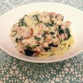 ayamokun's cooksnap of when they made ぱぱっと！簡単クリームパスタ♡.