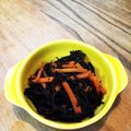 二角形's cooksnap of when they made ひじきの煮物.