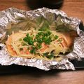 にゃゎゎ's cooksnap of when they made 鮭とキノコのホイル焼き.