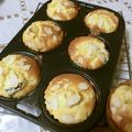 rieglay's cooksnap of when they made リンゴとさつまいものマフィン.