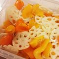 くまぴこ222's cooksnap of when they made れんこんとパプリカのマリネ.