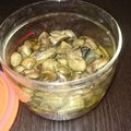 こんがりぎつね's cooksnap of when they made 牡蠣とマッシュルームのオイル漬け.