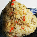 ち～ぶ～'s cooksnap of when they made 優しい日本飯♡鶏ごぼう茸の炊き込みご飯.