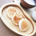 hapi2raki2's cooksnap of when they made 冷めてもふわふわ☆米粉パンケーキ☆離乳食.