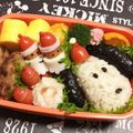 3chan。's cooksnap of when they made スヌーピーサンタのお弁当（キャラ弁）.
