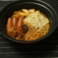 マキノスケ's cooksnap of when they made シャウエッセンのキムチーズ プデチゲ.