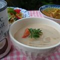 もりあん農園's cooksnap of when they made 味噌汁にココナッツミルクやオイル♪.