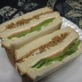 ジョングレ's cooksnap of when they made 焼きそばトーストサンド.
