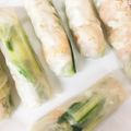 Tabatha55's cooksnap of when they made えびとタラの生春巻き(^^).