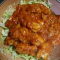 ちゃん。's cooksnap of when they made コチュジャンエビチリ.
