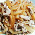 美猫0120's cooksnap of when they made 大根と豚肉のさっぱり炒め.
