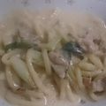 どら1981's cooksnap of when they made とろりん♪長ねぎ豆乳のクリームパスタ★.