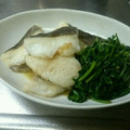 やすらー's cooksnap of when they made 簡単♪魚鱈のムニエル♪ほうれん草炒め物.