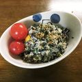 クックWQV9ZY☆'s cooksnap of when they made おからとひじきのまぜまぜサラダ.