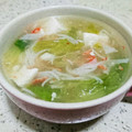 ゆたまみ's cooksnap of when they made 豆腐とレタスのとろみスープ.