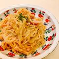 yukapan528's cooksnap of when they made ピーナツバターの春雨サラダ.