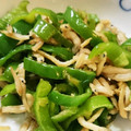 幸ニャンコ's cooksnap of when they made しらすとピーマンの炒め物.