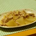 PPCAKE☆'s cooksnap of when they made 豚肉と大根の煮物.