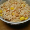あいくるちゃん's cooksnap of when they made 簡単！鮭フレークとコーン缶で北海釜飯風♪.