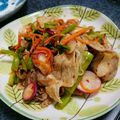 ぐみぐみさやか's cooksnap of when they made シャキシャキ☆ラディッシュのピリ辛炒め♪.
