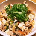 i☆can's cooksnap of when they made サバ缶と残り野菜で簡単手抜き節約丼♪.