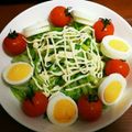 ☆結★'s cooksnap of when they made 春キャベツとアスパラのミモザサラダ.