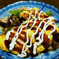 つんこおばさん's cooksnap of when they made 小松菜ともやしたっぷり！とんぺい焼き.