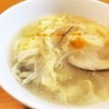 hirokito☆'s cooksnap of when they made 簡単♡ザーサイと白髪葱のふわ卵中華スープ.