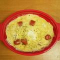 シナモシナモ's cooksnap of when they made ルクエで時短2…ウインナーと野菜オムレツ.