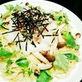 粉おとし's cooksnap of when they made ツナとしめじのおろしスパゲティ.