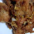 ムーヒツジ's cooksnap of when they made おからパウダーで糖質オフ！鶏もも肉油淋鶏.