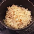 ひとりぐらしキッチン's cooksnap of when they made ラーメンスープ素で炊き込み御飯＊.