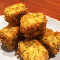 あやころたん's cooksnap of when they made 超簡単！「お豆腐の青のりフライ」.